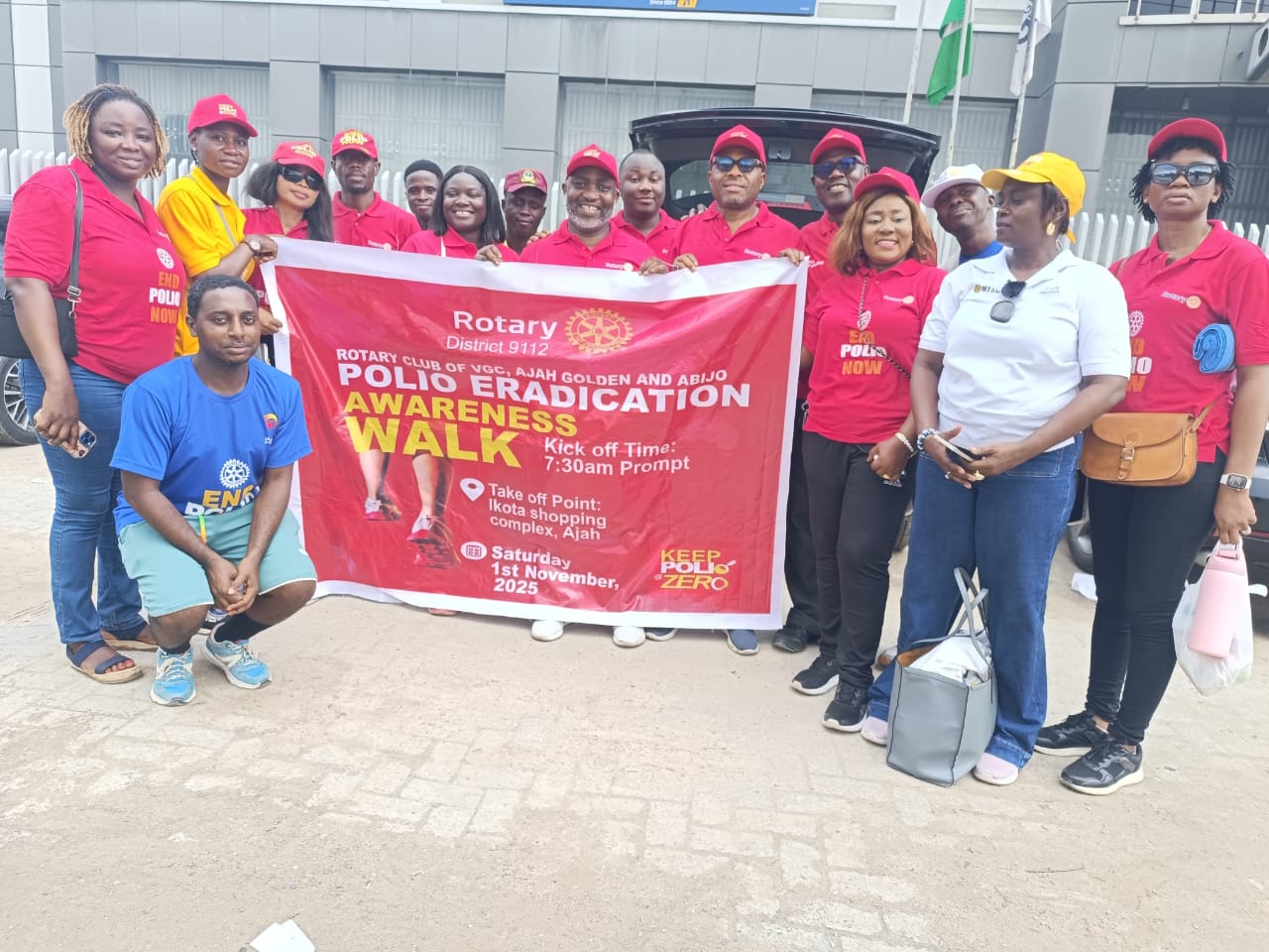 Joint Polio Eradication Awareness Walk